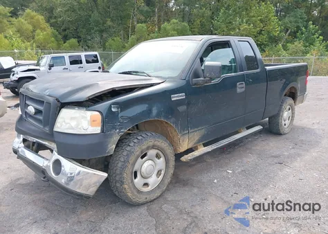2006 Ford F150 из США, поврежденный, VIN 1FTPX14V96NA94591